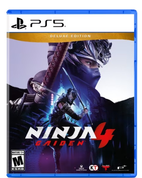 NINJA GAIDEN 4 – Deluxe Edition –PlayStation® 5 [Disc + Code in Box]