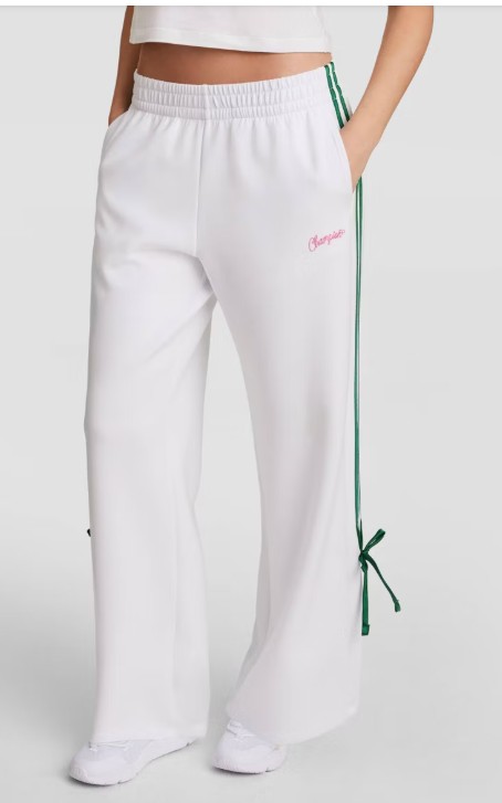 Champion Women’s In the Stands Side-Tie Pants – White L