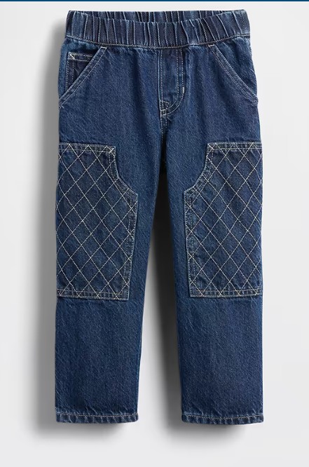 Baby & Toddler Pull-On Baggy Carpenter Jeans