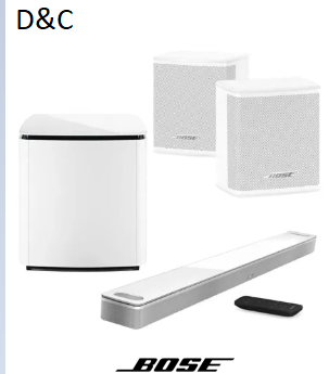 Bose Ultra Dolby Atmos Soundbar + Bass Module 700 + Wireless Surround Speakers