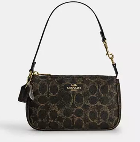 Nolita 19 In Loved Signature Canvas With Charm