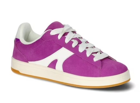 No Boundaries Women’s Chunky Lace-Up Skate Sneakers