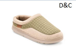 Dearfoams Cozy Comfort Men’s Lounge Clog Slipper