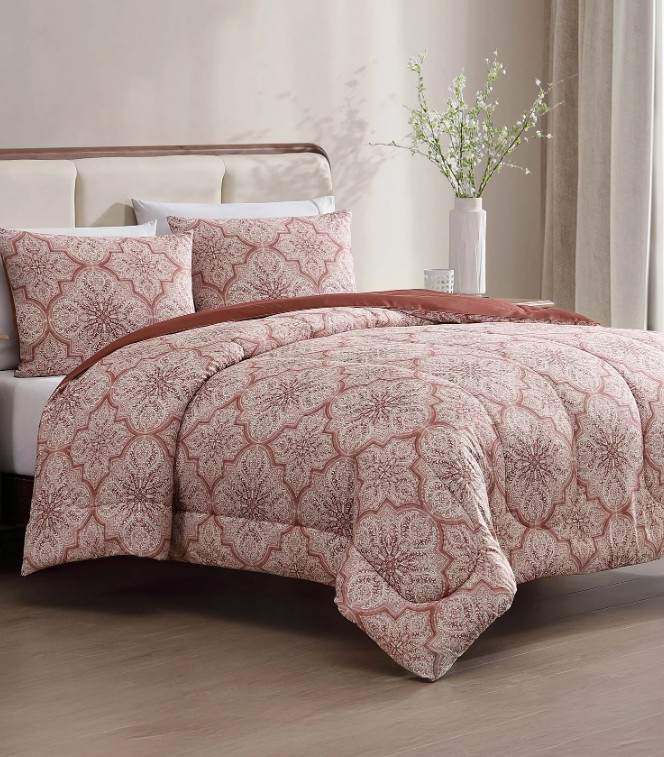 Faymont Medallion 3-Pc. Comforter Set