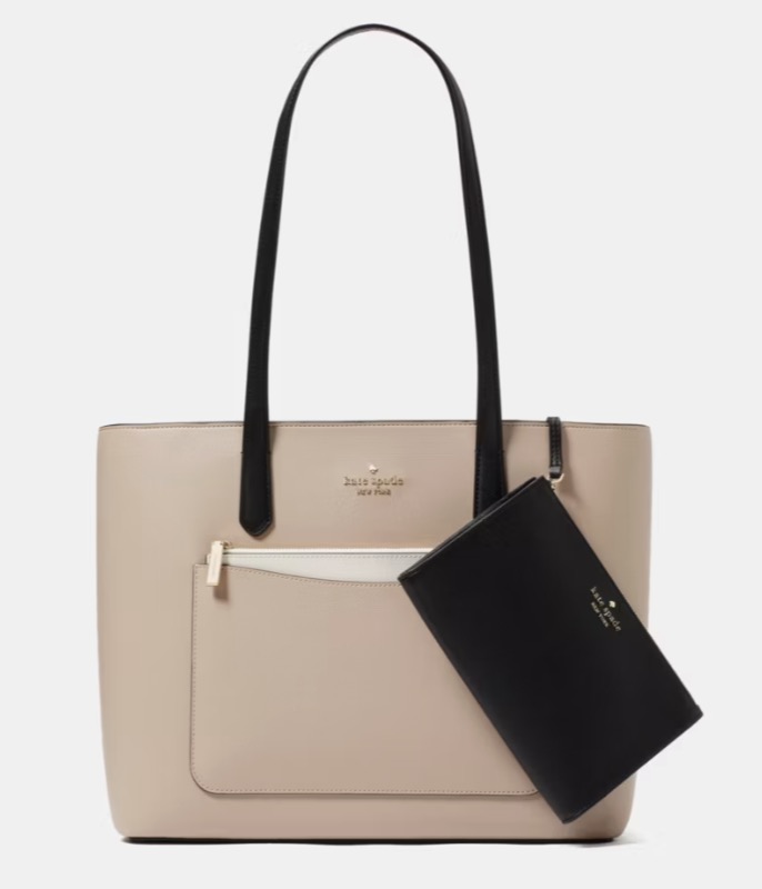 Staci Colorblock Leather Large Tote Set