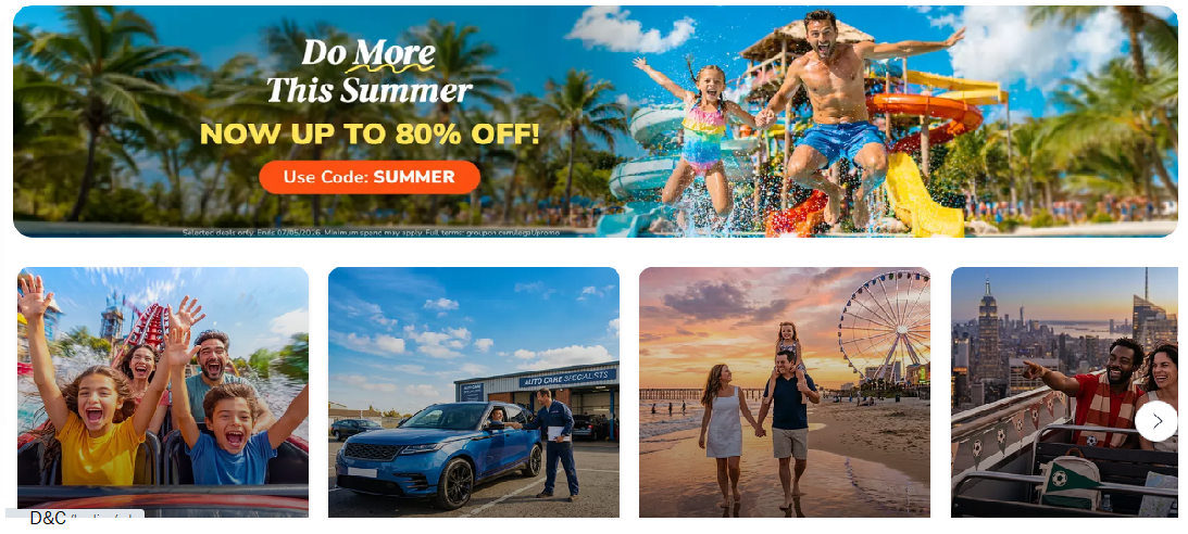 Do more this summer Upto 80% off with coupon SUMMER