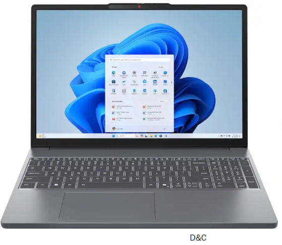 Lenovo – IdeaPad Slim 3 15.3″ 2k Touchscreen Laptop – AMD Ryzen 7 170 2025 – 16GB Memory – 512GB SSD – Luna Grey