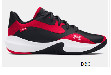 Under Armour Men’s UA Lockdown 7 Low Shoe (2 Colors)