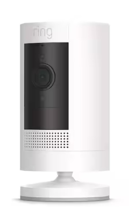 Outdoor Cam (Stick Up Cam) Battery – Smart Security Camera with 2-Way Talk, Color Night Vision, Live View, White