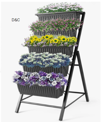 Denishia 5-Tier Vertical Raised Garden Bed
