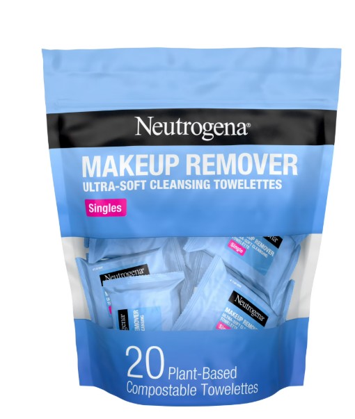 Neutrogena Makeup Remover Micellar Towelettes, 25 Count