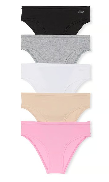 5-Pack Cotton Cheeky Panties