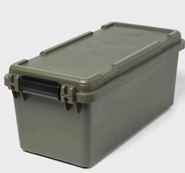 Utility Camping Storage Trail Box Medium Green – Brightroom™