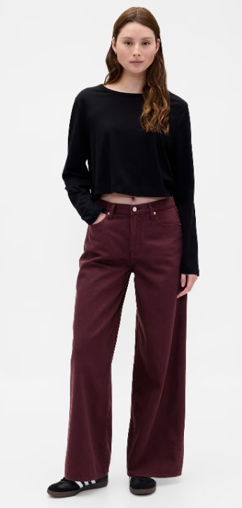 Mid Rise UltraSoft Baggy Jeans