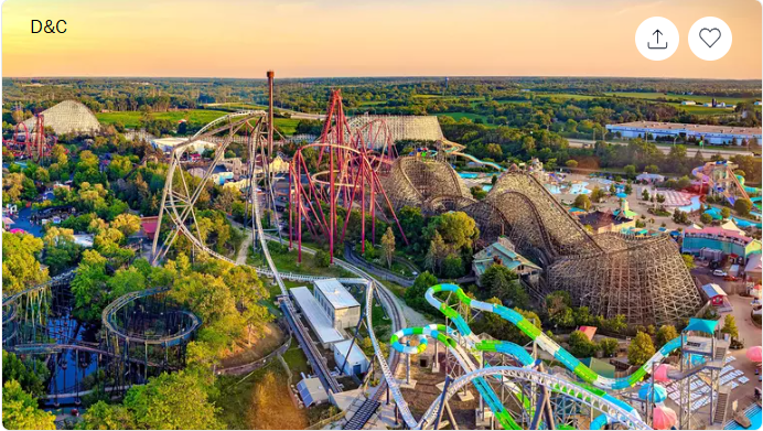 FLASH SALE! Six Flags Great America Single Day Tickets – 50% Off