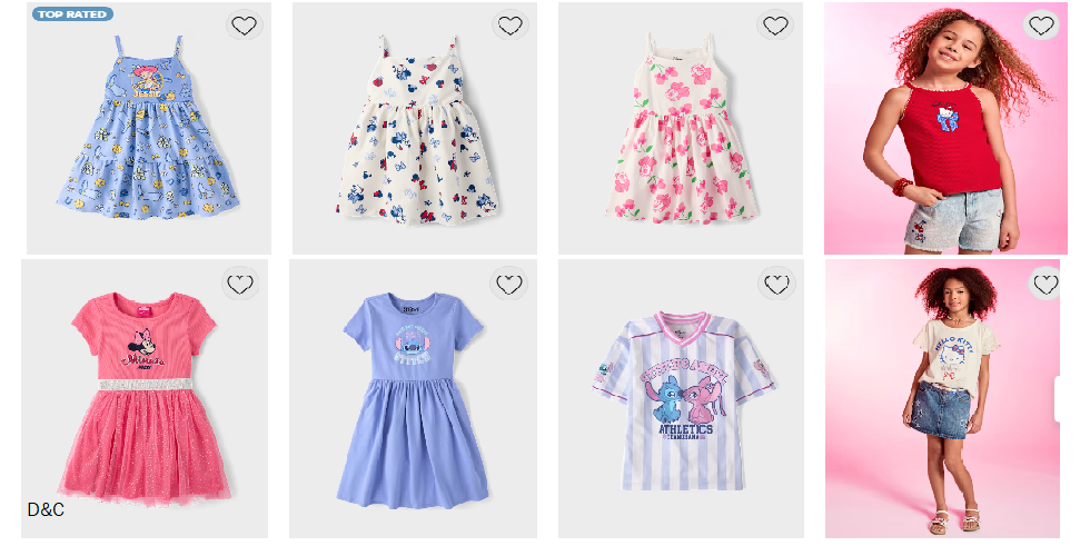 The Children place. 75% off all clearance