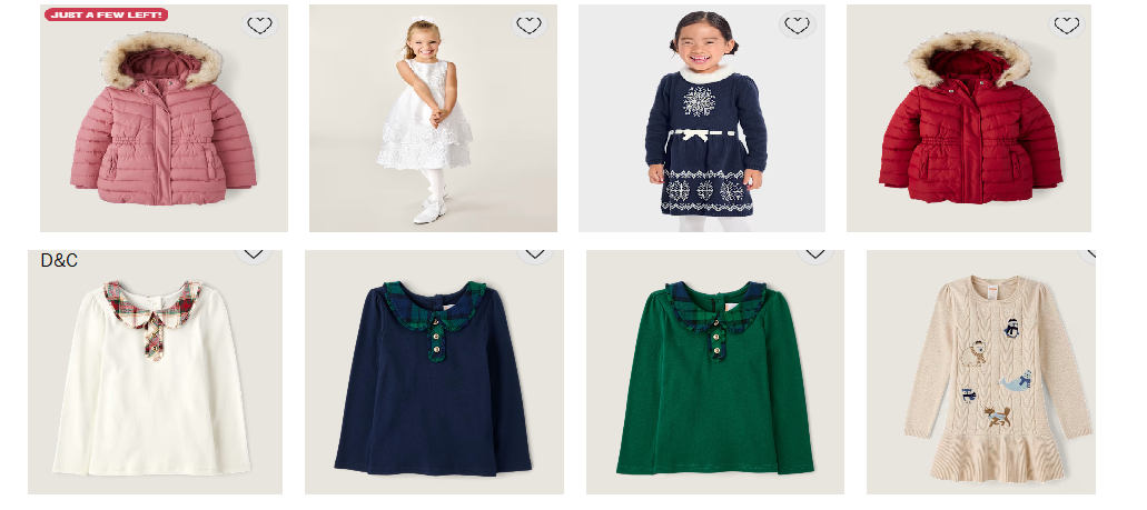 Huge clearance sale at Gymboree