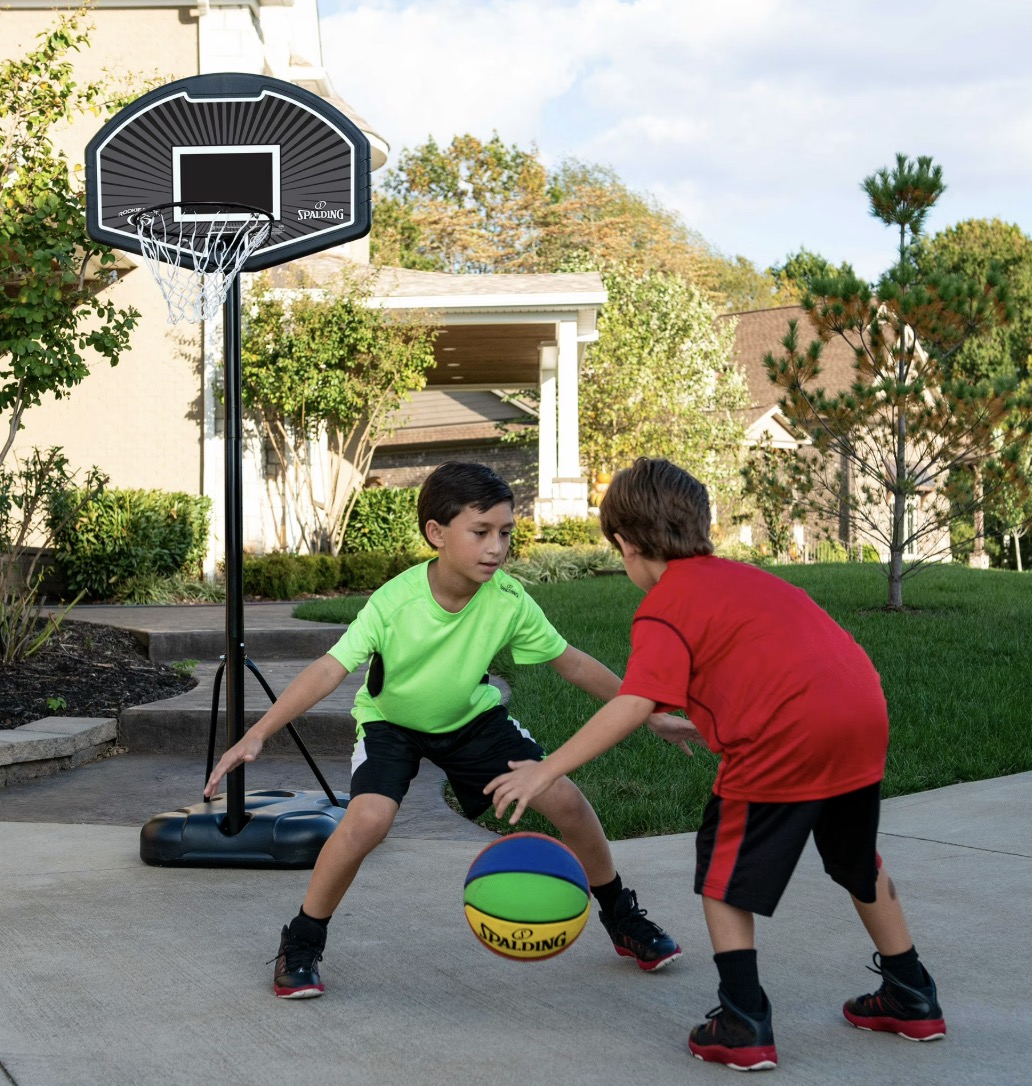 Spalding 32-Inch Portable Basketball Hoop