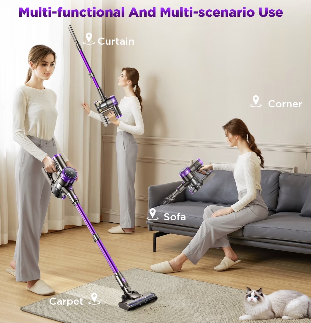 Cordless Stick Vacuum Cleaner, now only $59.98