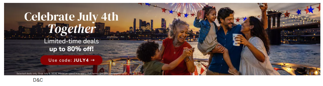 Celebrate July 4th Together Deals upto 80% off