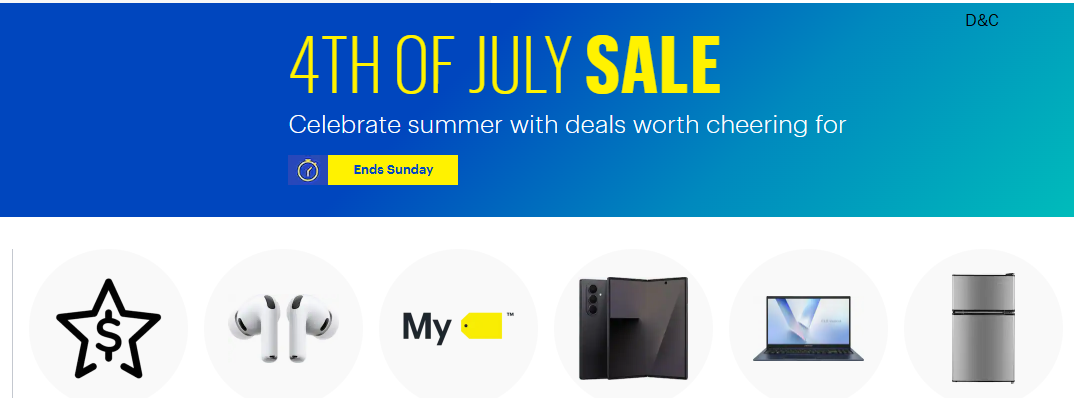 BestBuy July 4th sale