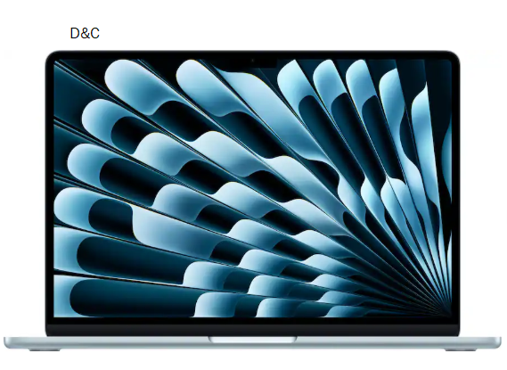 Apple – MacBook Air 13-inch Laptop – M5 chip with 10-core CPU and 10-core GPU – 16GB Memory – 1TB SSD – Sky Blue