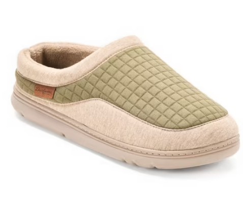 Dearfoams Cozy Comfort Men’s Lounge Clog Slipper