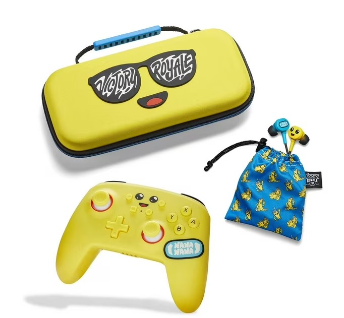 PowerA Fortnite Peely Accessories Pack for Nintendo Switch (Includes In‑Game Items)