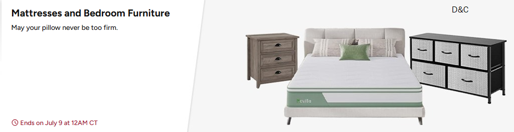 Mattresses and Bedroom Furniture