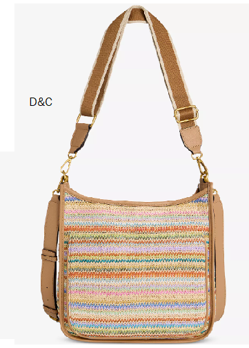 Style & Co Classic Straw Dip Crossbody