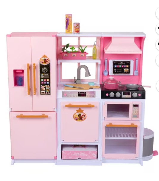 Disney Princess Style Collection Fresh Prep Gourmet Kitchen Child 3 to 6 Years, Pink