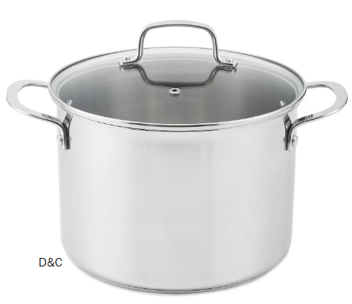 The Cellar Stainless Steel 8-Qt. Covered Stockpot