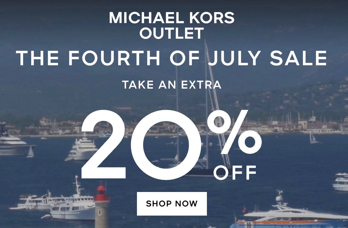 The 4th of July Sale from Michael Kors