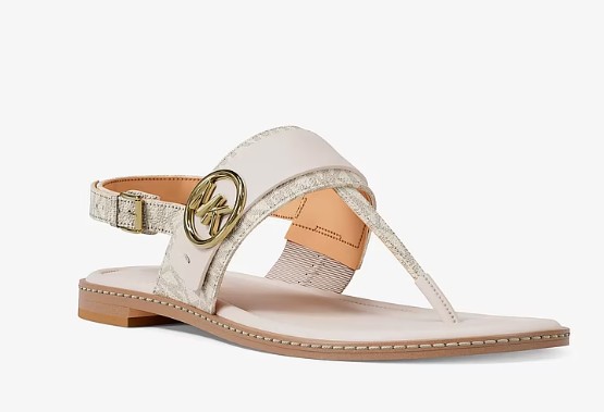 Carmen Signature Logo Sandal