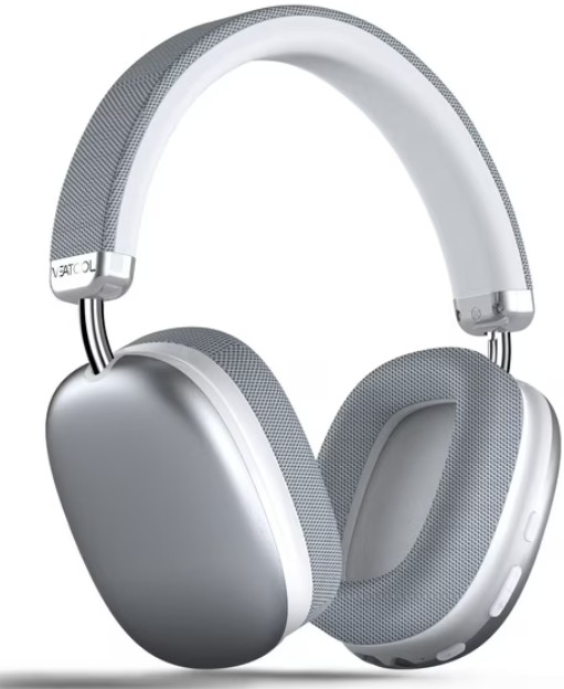 Bluetooth Headphones Over Ear, 65Hrs Playtime Wireless Headphones,Bass Boosted by 90%,Lightweight Headset with Deep Bass, Clear Call with 4 Noise Cancelling Mics,Low Latency for Travel Work Cellphone