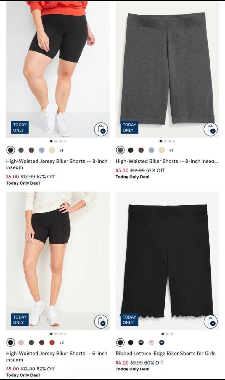 Bike shorts for only $5