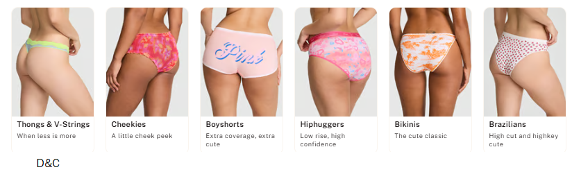 victoriassecret panties offer 10 for $40 Panties