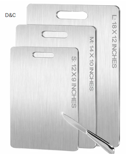 Titanium Non Slip Countertop Chopping Board