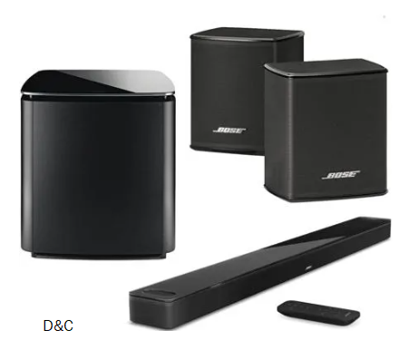 Bose Ultra Smart Soundbar with Bass Module 700 + Wireless Surround Speakers