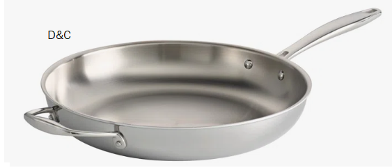 Duratux 6-Qt Tri-Ply Stainless Steel Dutch Oven with Lid