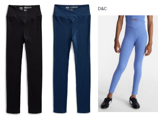 Weekend Academy Girls Seamless Leggings, Sizes 4-18