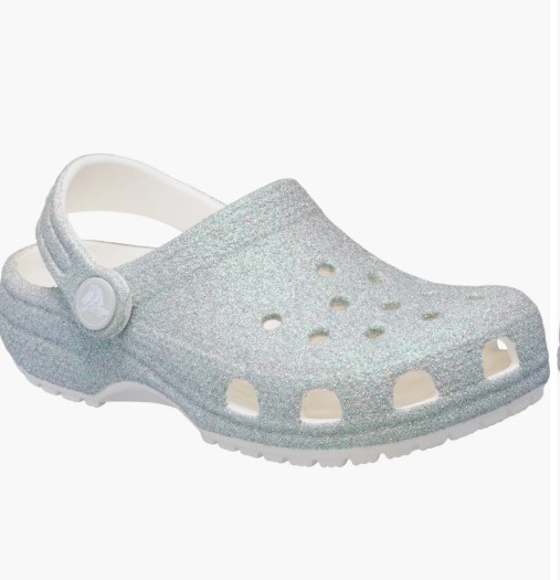 Kids’ Classic Iridescent Glitter Clog