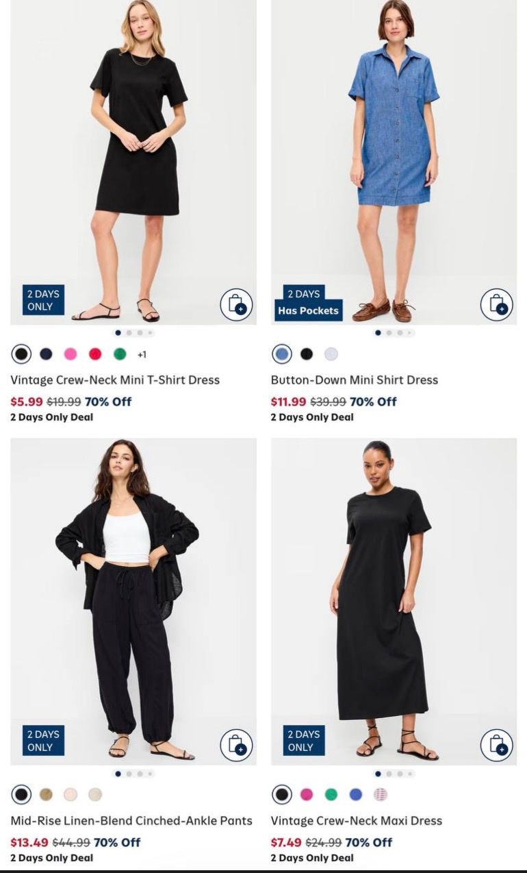Old Navy Shop For the Fam! $15 & Under Styles!