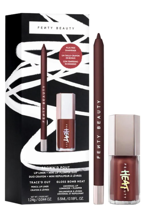 Brown’d Pout Lip Liner + Mini Lip Plumper Duo