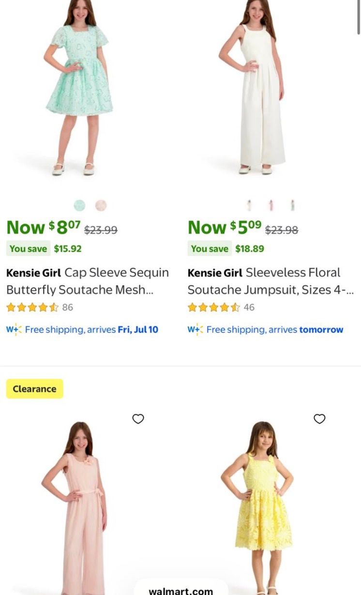 Kenzie Girl Dresses Markdowns Still Available!Hurry up