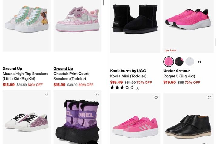 Zappos Kids Shoes Up to 70% off Sale!