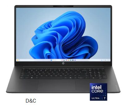 HP – OmniBook 3 17.3″ Full HD Laptop – Intel Core Ultra 7 (2025) – 16GB Memory – 512GB SSD – Mica Silver