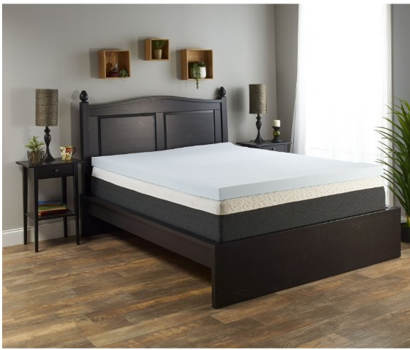 Serene Foam Mattress Topper, King, 3 inch, Comfort Tech