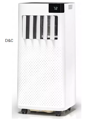 8000 BTU Portable Air Conditioner, 5-in-1 AC Unit