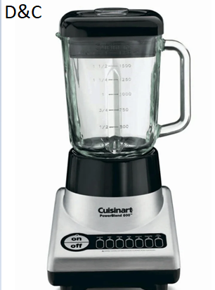 Cuisinart SPB-10CHFR PowerBlend Blender Chrome/Blac